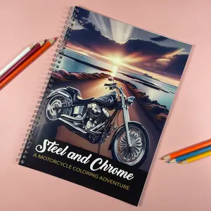 Steel and Chromium: Motorcycle Painting Adventure adds color to all kinds of motorcycles and related landscape scenes, the top choice for motorcycle enthusiasts