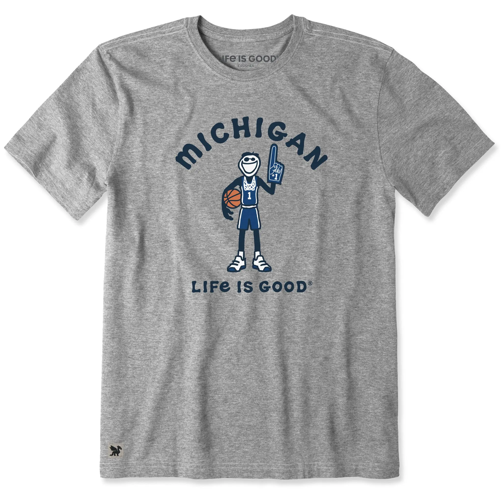 Men's Michigan Jake Short Sleeve Crusher Tee