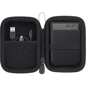 Hard Carrying Travel Case for PLAUD Note AI Voice Recorder,Compatible with PLAUD Digital Recorder and  Protective Case(Black)
