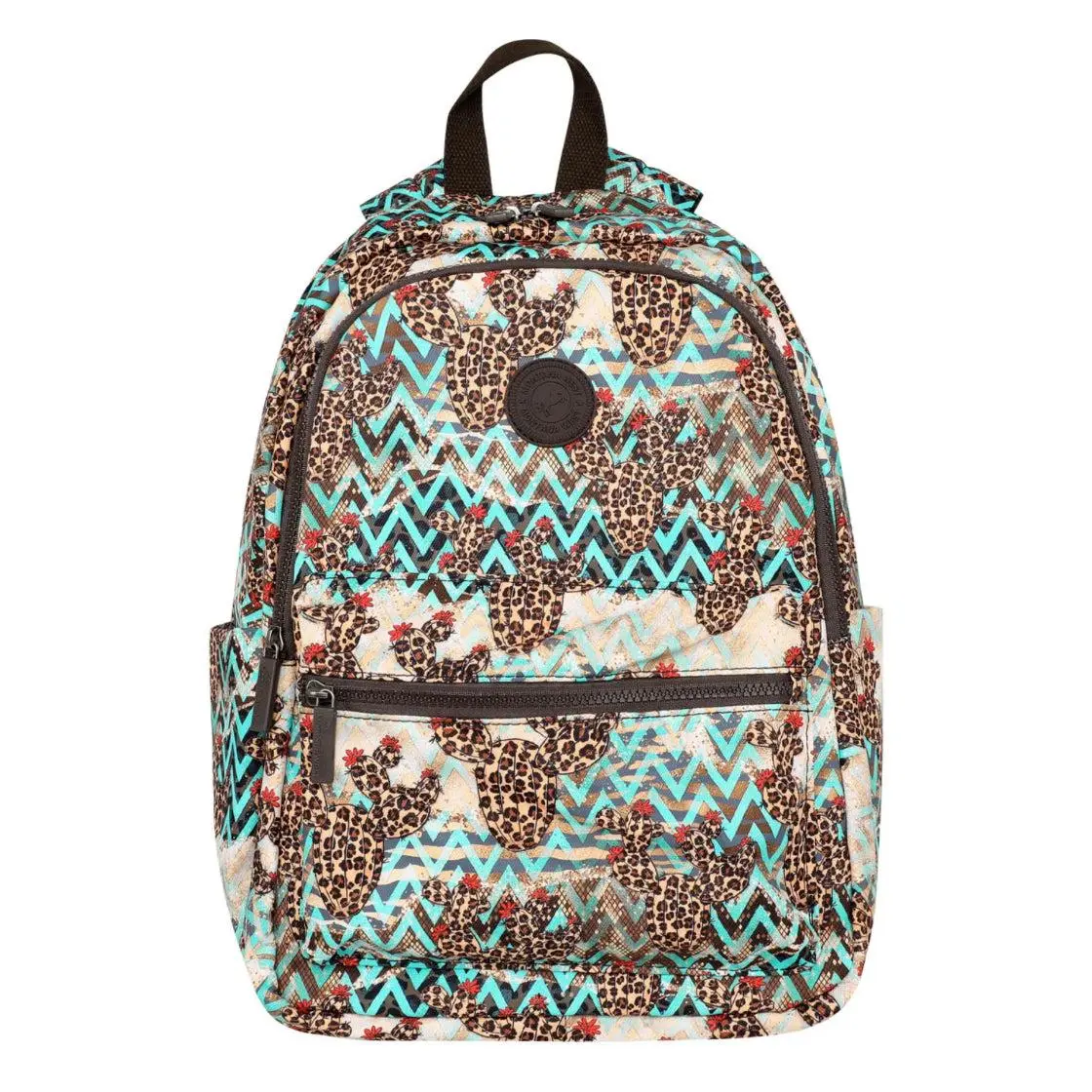 Leopard Cactus Print Backpack Leopard Cactus Print Backpack