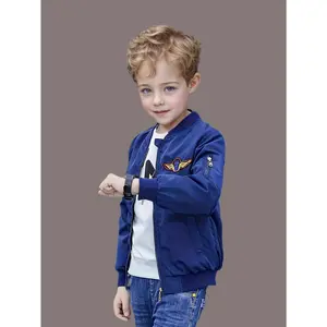 [Boys' Baseball Jacket] Boys' Lightweight And Autumn Jacket - Versatile Windbreaker - Thin Baseball Coat Kids