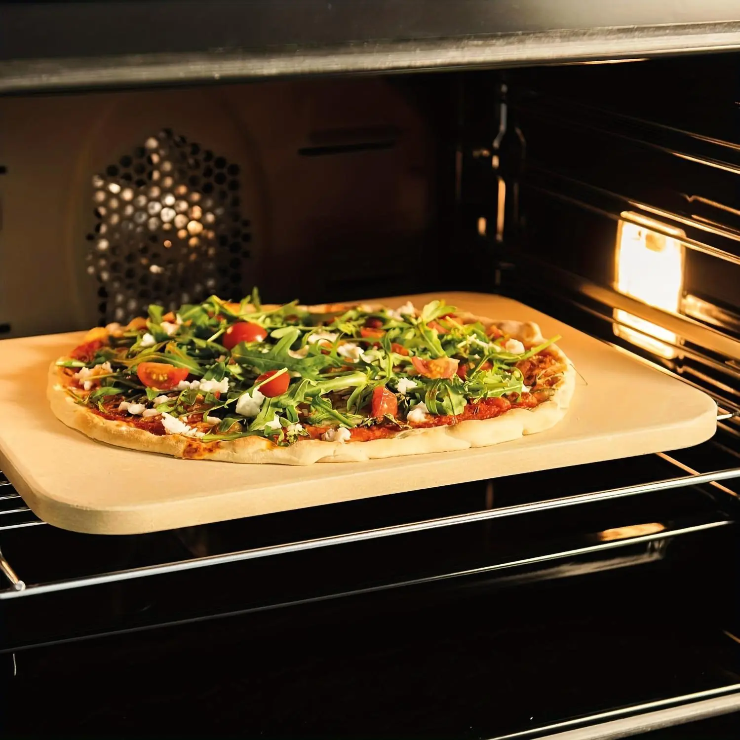 Rectangular Pizza Stone, Heavy-duty Cordierite Pizza Baking Board Suitable for Ovens And Grills, Heat And Impact Resistant, Durable And Safe, 15X12 Inches Rectangular.
