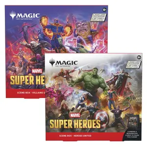 Magic: The Gathering Marvel Super Heroes Scene Box English Sealed
