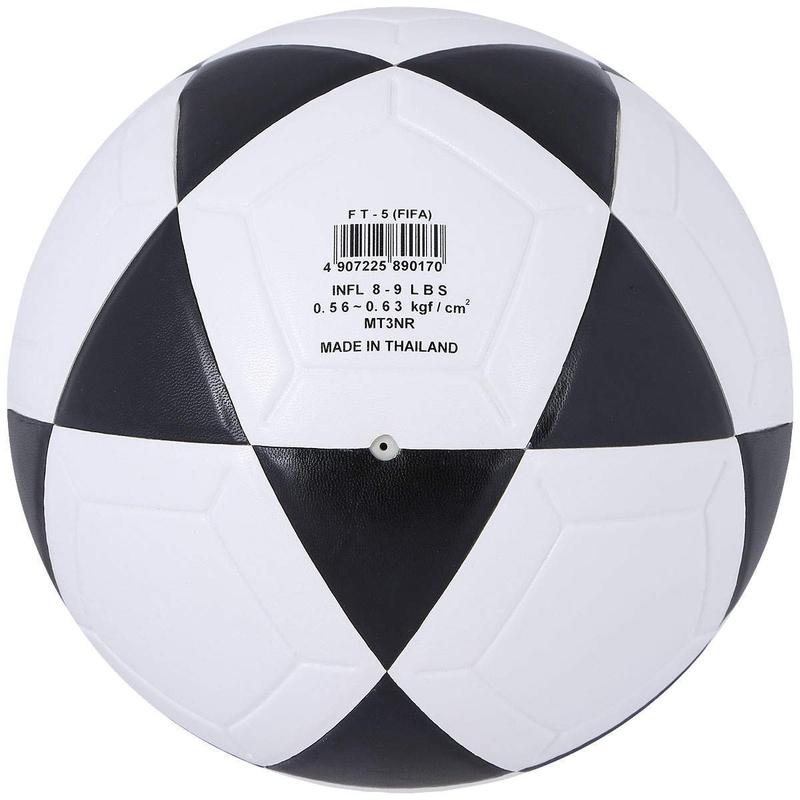 Official Size High Quality Soccer Ball Mikasa FT5 Goal Master Soccer Ball (Black/White, Size 5) Football Outdoor