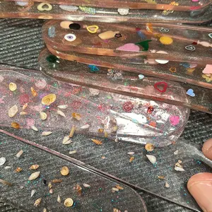 Resin bookmark