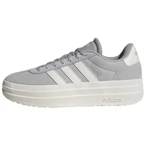 Adidas VL Court Bold Women's Low-Top Sneakers in White-Gray: Comfort, Shock Absorption, and Durability Trending Shoes, House White Official Shoes to Get / Maison Mihara