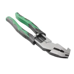 Heavy Duty 10-in-1 Wire Stripper Pliers with Voltage Tester, Wirecutter - DIY Tools for Crimping, Electricians, Home Repairs