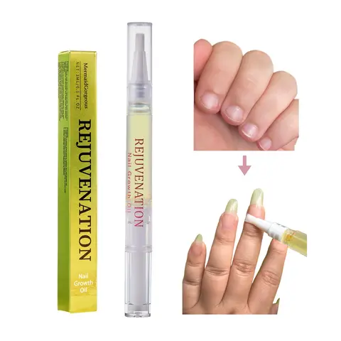 Nail Growth Oil For Growth Strengthening Brightening Nails Nourishing Dry Weak and Brittle Nails Vitamins Manicure Moisturize Cuticle Oil Pen