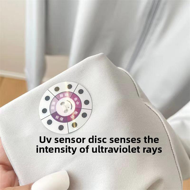 2026 Summer Women's High-End Ice Silk Sun Protection Jacket, UV Protection Breathable Lightweight Outdoor Coat