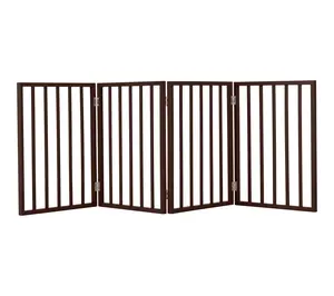 Petmaker 4 Panel Pet Gate Freestanding Indoor or Outdoor Use