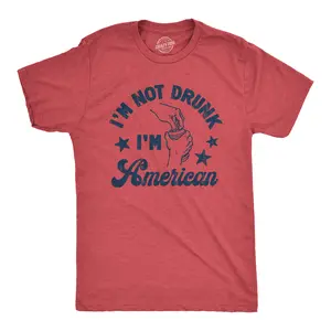 Mens Firework T Shirts Funny 4th of July Tees Firecracker Graphic Novelty Tees for Guys Mens Funny T Shirts Cool Vintage Fashion T-Shirt Gift Classic Menswear Patriotic Apparel for Men Novelty Tees for Guys