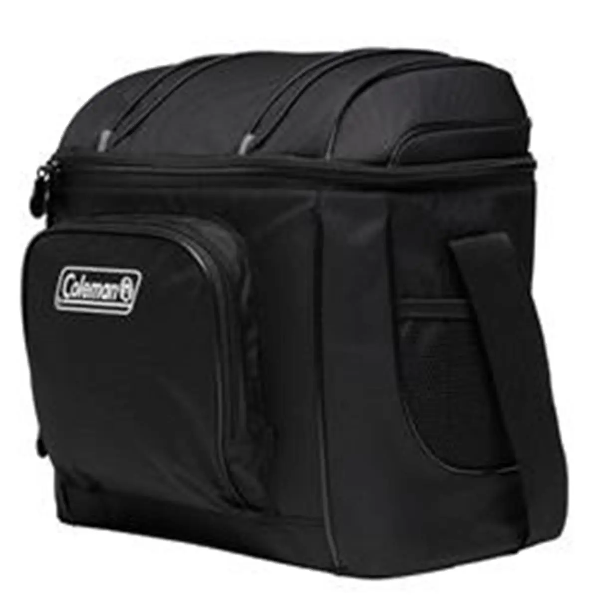 Coleman Chiller 16-Can Soft-Sided Portable Insulated Cooler, Black Insulated Coolers & Cool Bags for Camping & Hiking Camp Kitchen