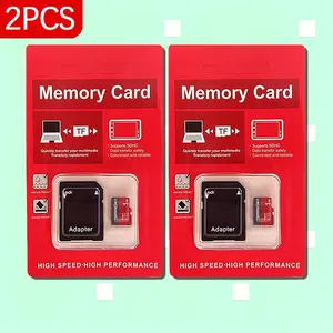 The Micro SD card with adapter and micro tf memory card have smooth transmission, are compatible with surveillance videos and music from car CD players, and support device compatibility universal compatibility flash memory high speed memory card Sd Card I
