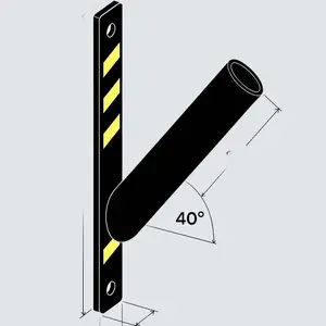 Agis Rod Holder - Compact & Universal Fishing Rod Holder for Anglers - Easy Installation & Secure Stability - Ideal for Various Rod Types
