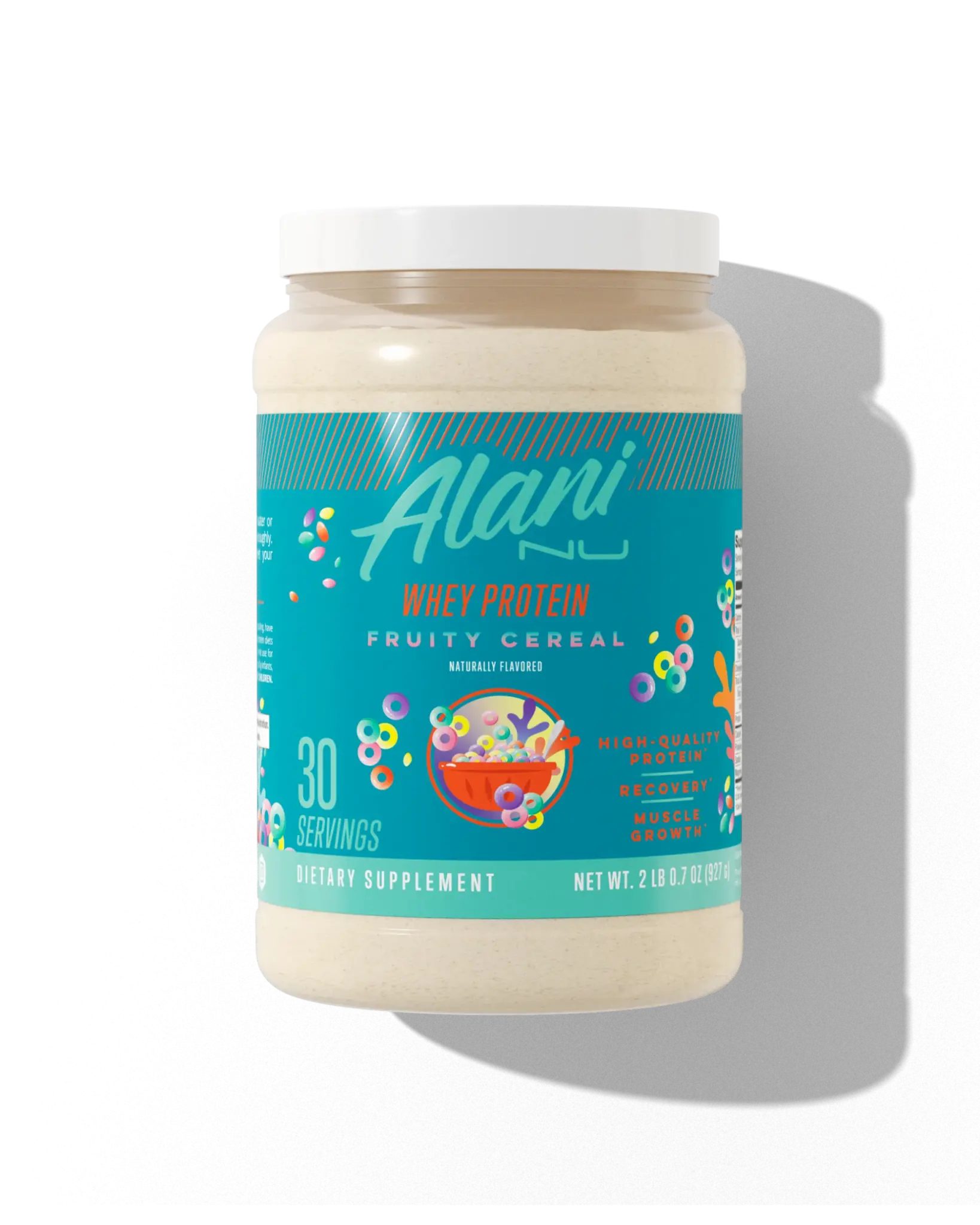 Alani Nu Whey Protein powder