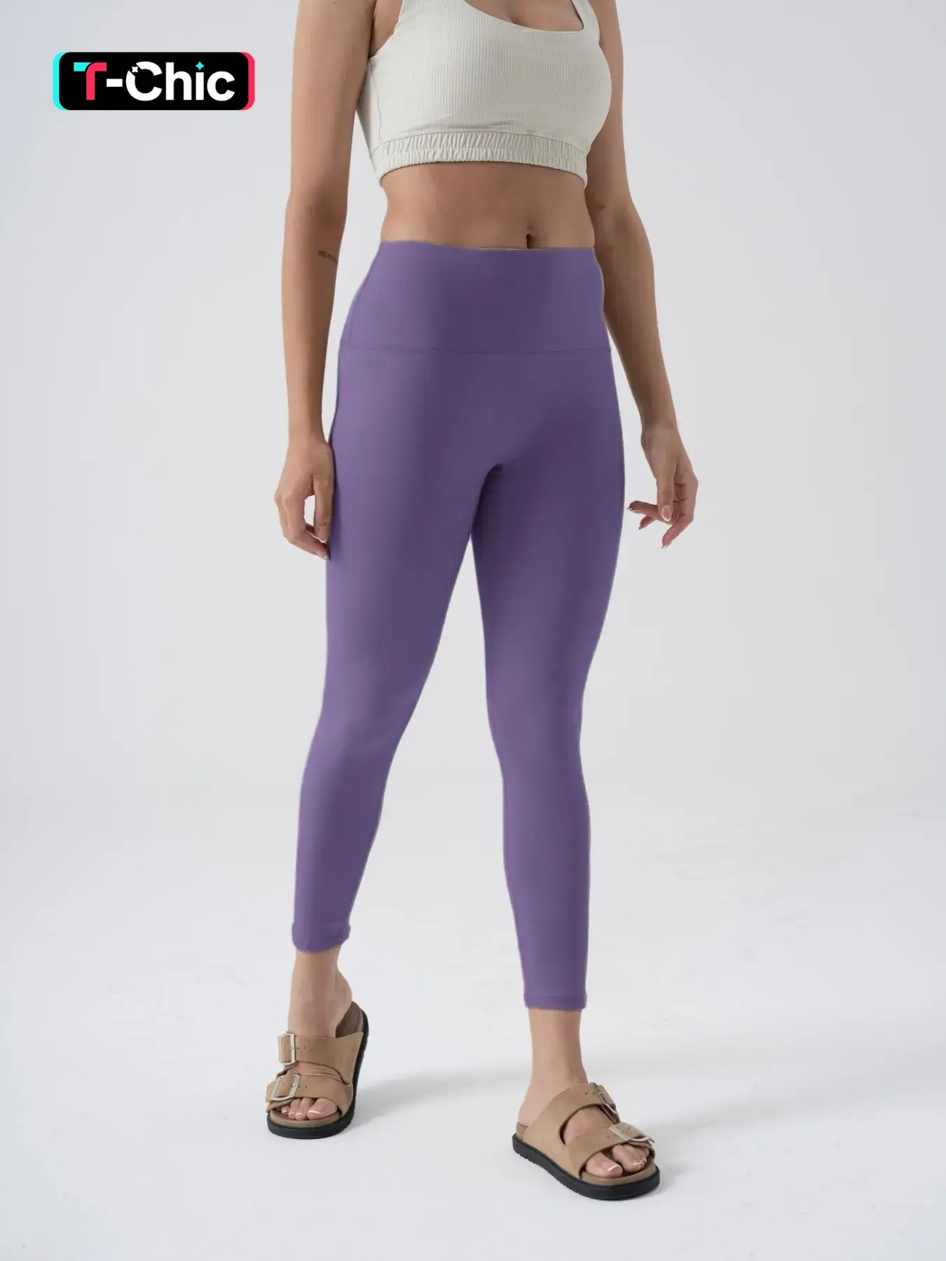 High Waist Women's Yoga Pants, Slimming Compression Sports Tight, Gym Workout Leggings, Breathable Elastic Fabric, Comfortable Fit for Gym and Daily Use