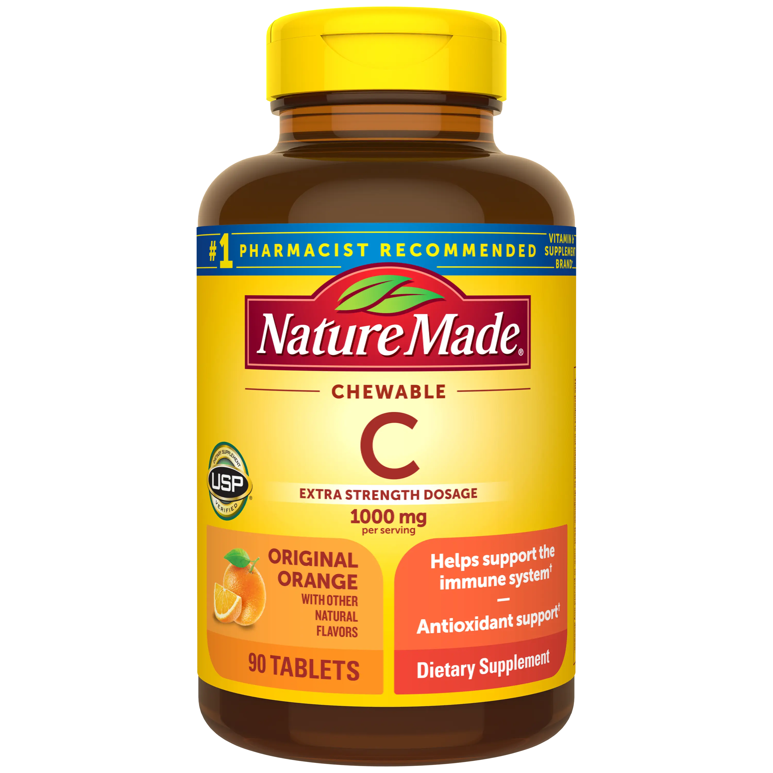 Vitamin C Extra Strength Dosage 1000 mg Chewables