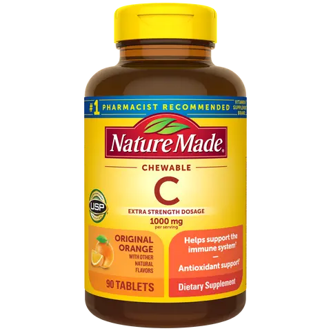 Vitamin C Extra Strength Dosage 1000 mg Chewables