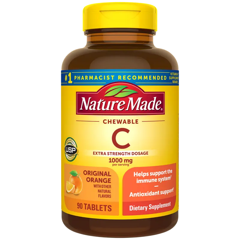 Vitamin C Extra Strength Dosage 1000 mg Chewables