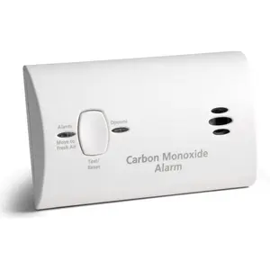 Kidde Carbon Monoxide Detector, Battery Powered CO Alarm with LEDs, Test-Reset Button, Low Battery Indicator, Portable
