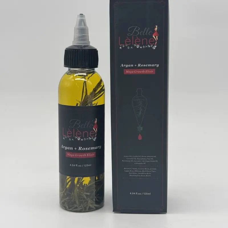 HAIR GROWTH OIL Loss Regrowth Wild Rosemary Oil  Natural Organic Hair Essential Oil for Hair Strength Smoother Scalp Cleanser Hair Growth Prevention 120ml