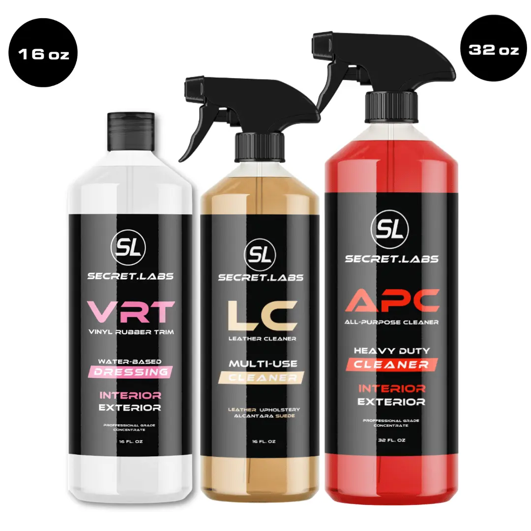 Brand Name Secret Interior Kit - A Complete Set for your Car's Interior Care