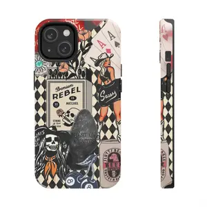 Treaty Oak Cowgirl Phone Case, Black More Cool Phone Case For iPhone 16 15Pro, 14, 13, 12, 11, 8, XR Mini, Pro Max, Plus Album Collage Phone Cases, Music Lovers