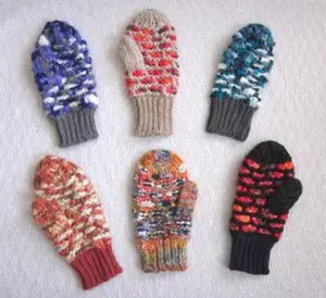 Hand Knit Mittens