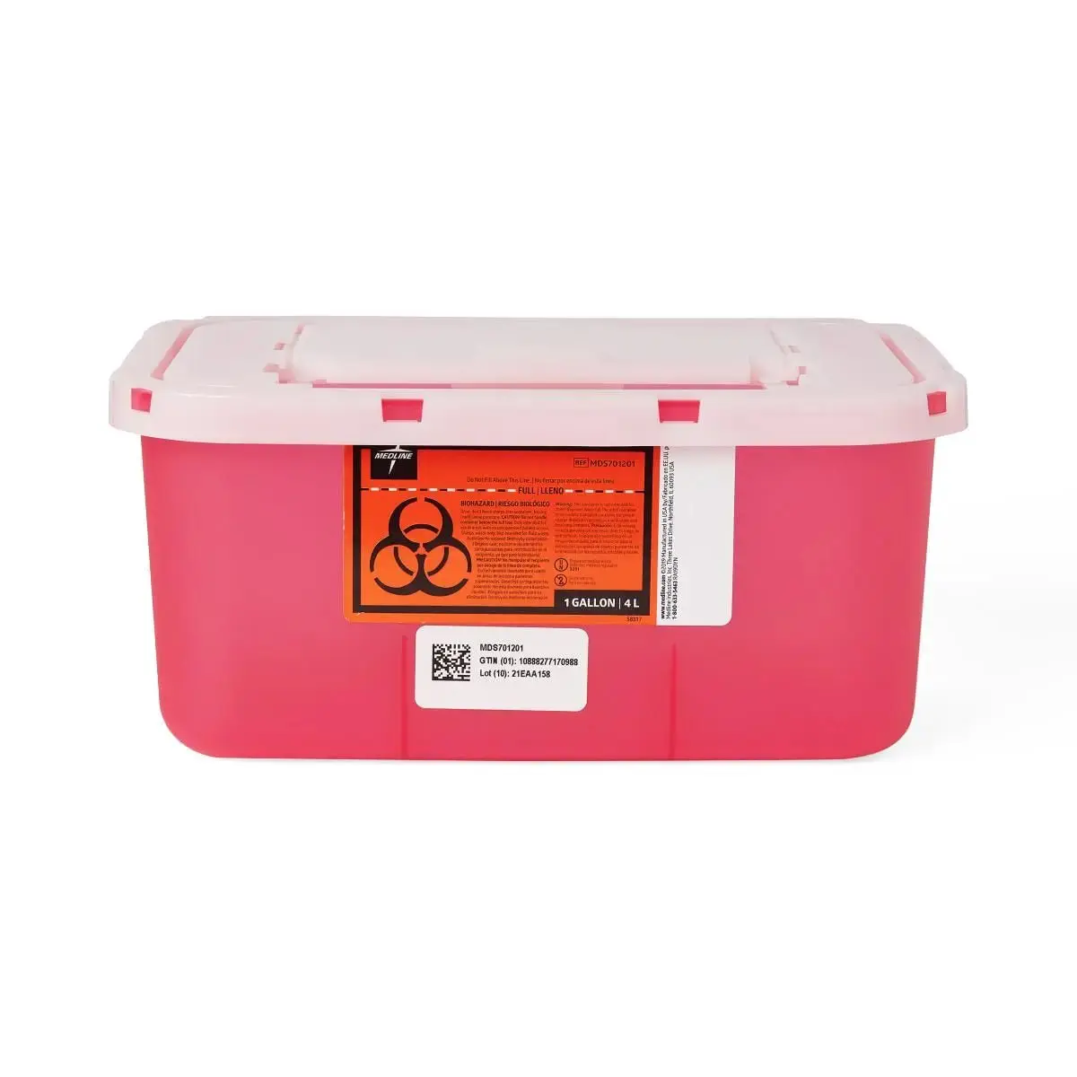 Sharp Container 1 Gallon each Medline Sharp Container 1 Gallon each Medline