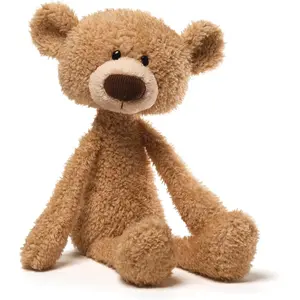 Toothpick, Classic Teddy Bear Stuffed Animal for Ages 1 and Up, Beige, 15"