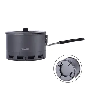 Fire-Maple Petrel Ramen Pot Ultralight Heat Exchanger Lightweight Portable Pot for Hiking Travel Camping Backpacking id13