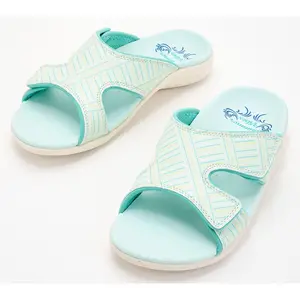 Revitalign Orthotic Printed Slide Sandals - Kholo Summer Stripe
