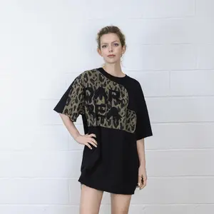 Womenswear,Crewneck Sweatshirt,Oversized sweatshirt,Leopard Print,Casual Style T-shirtStreetwear Comfortable,Trendy Summer Sun Tees,Casual Women's Round Neck Tee,Country Shirt,Women's Casual Short Sleeve Tee,Casual Letter Print T-shirt,Soft Tee