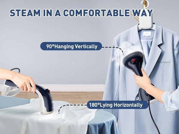 Travel Steam Iron,1200W Portable Steam Iron For All Fabrics,30 Seconds Heat Up, Fast Wrinkle Removal,300ml Handheld Garment Steam Iron For Home,Office (Only For 120V),0ml Handheld Garment,Father's Day Gifts for Dad