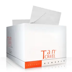 Tantowel Half Body - 50 Pack of Elegant Woven Towels for Versatile Use in Home and Beyond