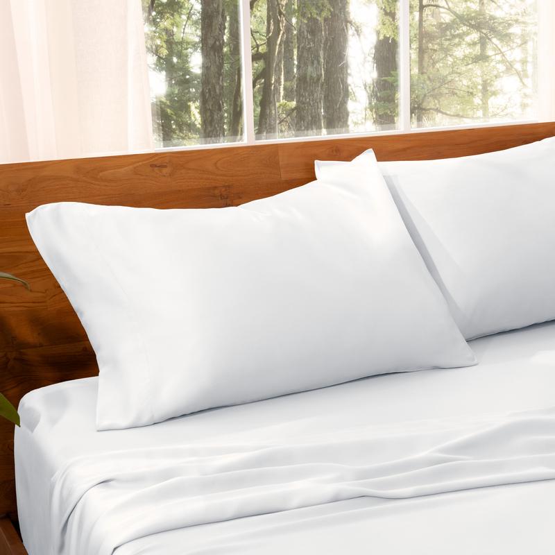 Bare Home TENCEL Lyocell Pillowcase Set - Derived from Eucalyptus