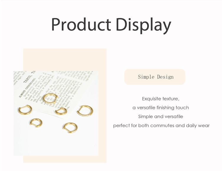 GGIRL Trendy, Versatile, And Unique Designs Suitable For Multiple Piercings—Stackable Earrings For Cartilage, Earlobes, And Helix Piercings. This Three-Size Earring Set Makes The Perfect Gift For Earring Enthusiasts And Fans Of Layered Styling