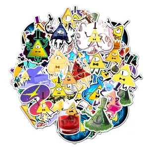 Bill Cipher Pack 20 PCS Sticker, Movie character Cartoon Decal, Funny Stickers Decorative for kid Laptop PC Wall Bottle Book Stickers