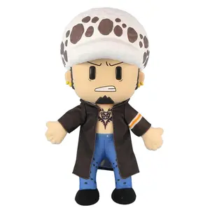 One Piece: Trafalgar Water D. Law (Dressrosa Arc) Figurekey Plush 8" H