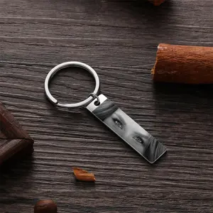 Personalized Human Eye keychain,I see You keyring,Eyes Photo Custom Gift,Custom Keychain for Him,Eyes Jewelry Gift,Gifts for Boyfriend,Babe