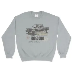 Toyota Truck Vintage Crewneck Sweatshirt-4x4 Off Road Style Classic Menswear