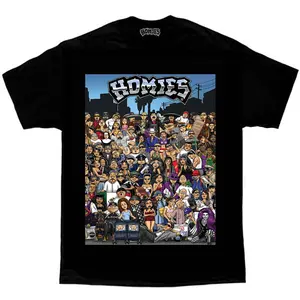 Chicano Tattoo Chola,Mexican Clothing Chicana Lowrider Gangstes Art Chicano Print Chicano Graphics Tees Oldies Clothes  Fabric Menswear
