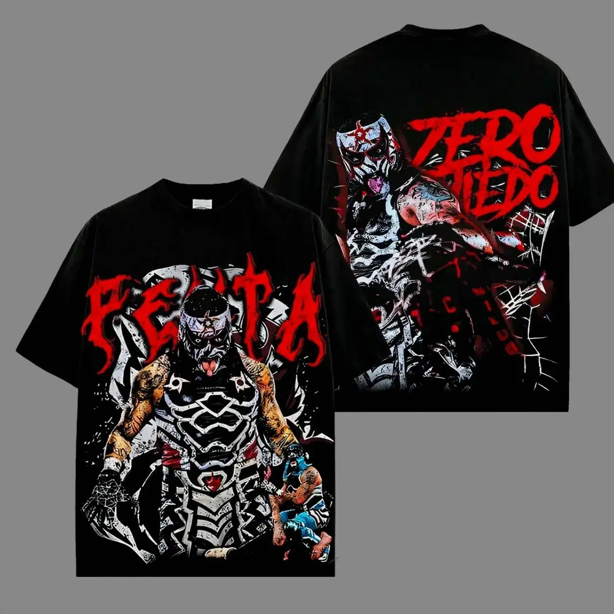 Penta El Zero Miedo WWE Legend Premium Wrestling T Shirt 100% Cotton T-Shirt The Charismatic Army, Team Xtreme Shirt, WWE Fans Shirt, WWE Event Outfit 1YW