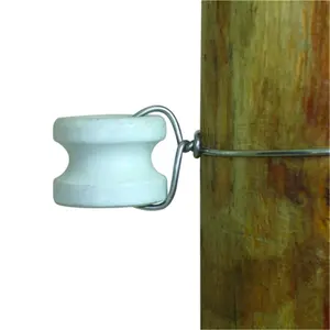 212 MAIN Field Guardian Donut-Shape Porcelain Insulator - Outdoor Front-Attach, Large-Size, Long-Lasting, Sunproof Dog Training & Behavior Aid Accessory