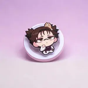 Anime Choso Chibi Manga Inspired MagSafe Phone Grip: Kawaii Jujutsu Magnetic Phone Holder, Otaku Fan Gift Kaisen, Phone or Kindle Popgrip