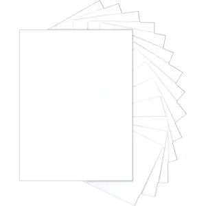 100 Sheets Bright White Cardstock 8.5 x 11 Printer Paper, 200gsm/75lb Thick White Construction Paper Card Stock for , Menus, Cards Making, Business Cards, School Crafting