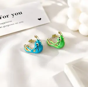 2PCS Frog Rings for Vintage Tree Frog Ring for Women,  Adjustable Open Ring,  Animal Finger Ring,  Interesting Weird Frog Jewelry Gift for Girls