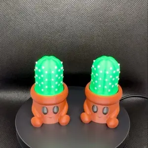 Cute cactus desk fidget clicker