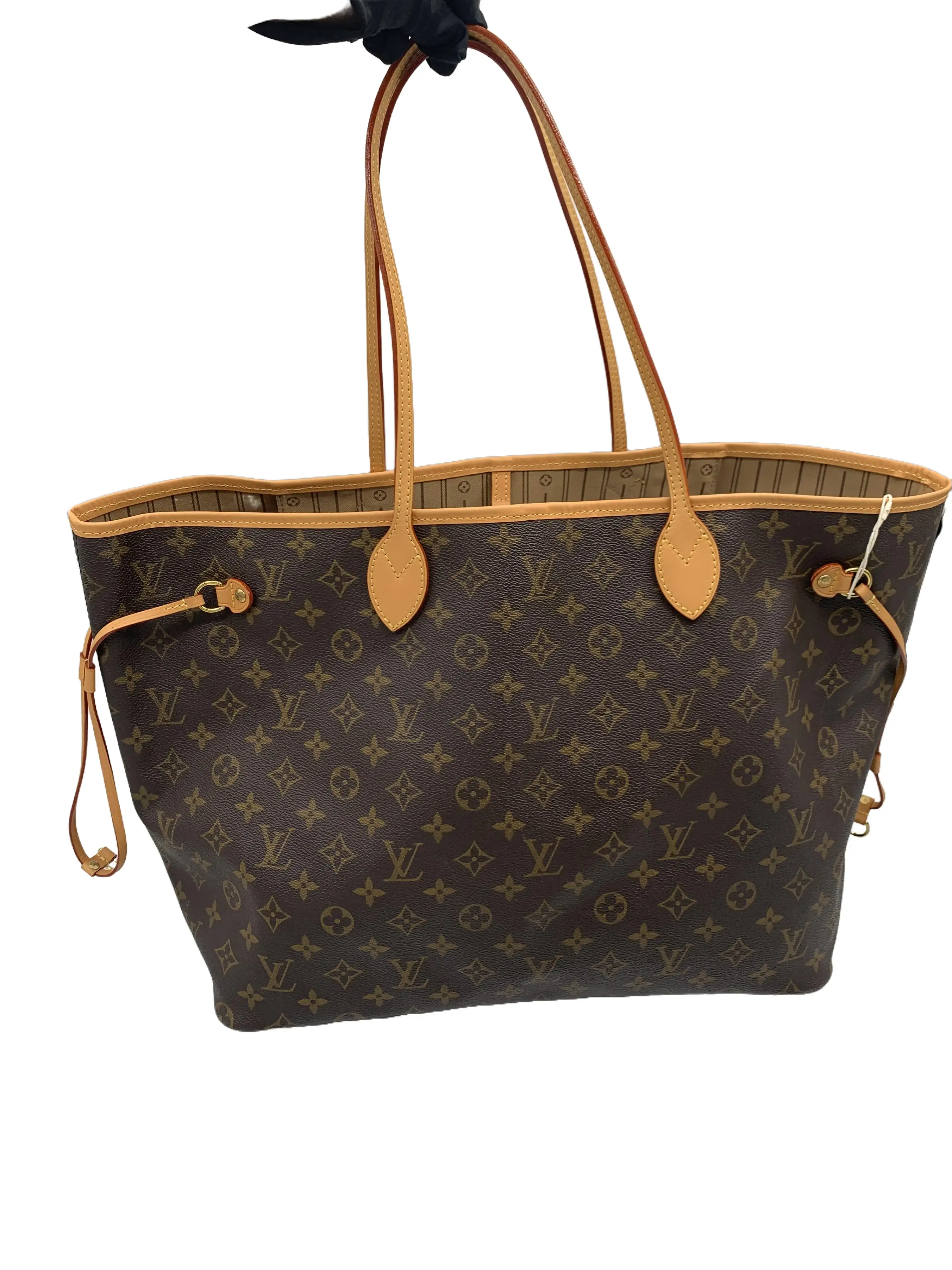 Pre-owned Louis Vuitton Monogram Neverfull Large Tote Shoulder Bag/WJ05228607/8607/MC