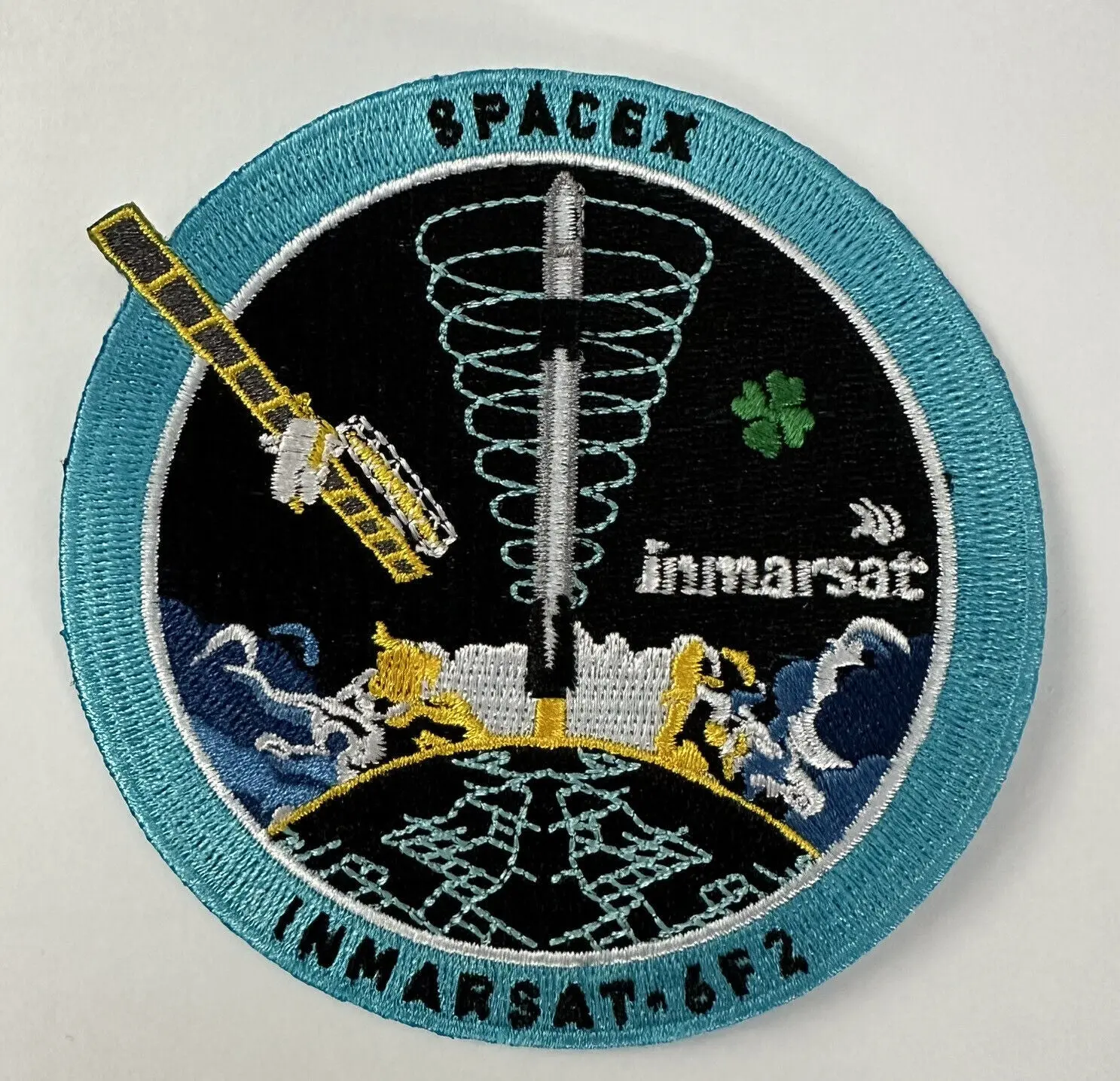 ORIGINAL INMARSAT 6 F2 SATELLITE FALCON 9 MISSION PATCH